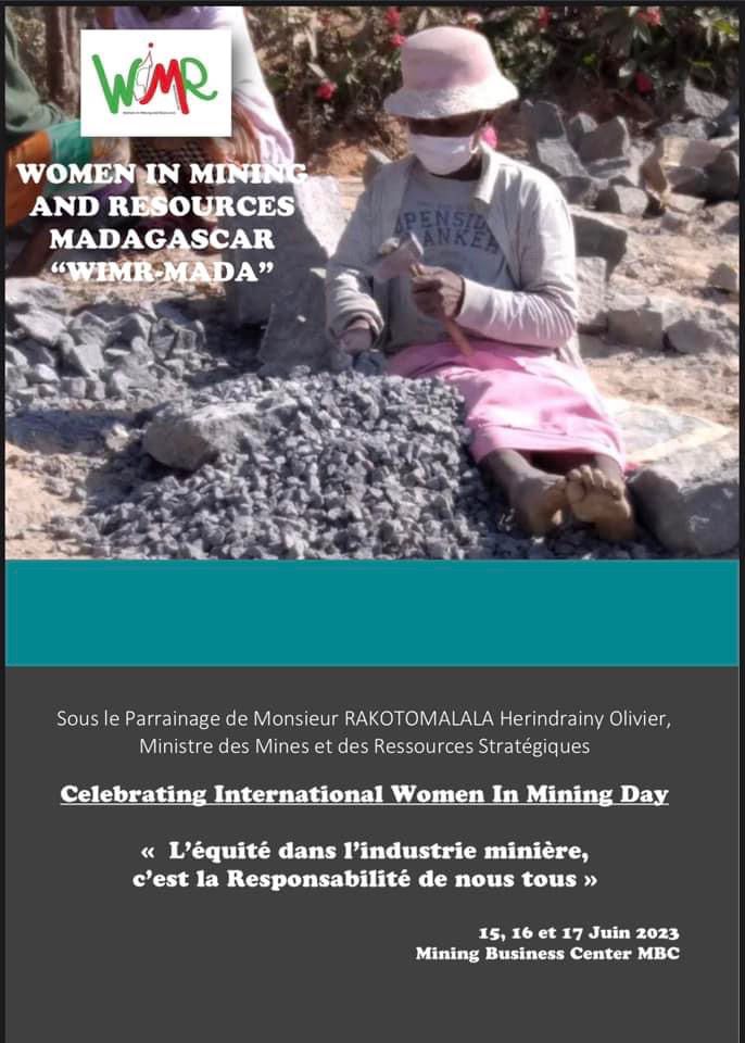 Women in mining and ressources Madagascar 15 16 17 juin au MBC
